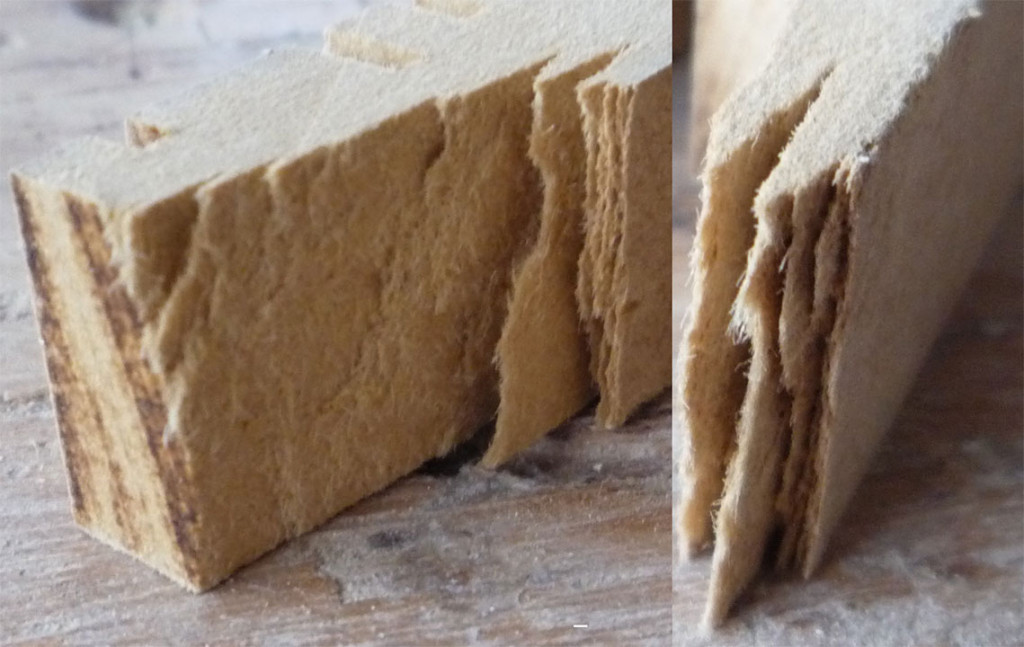 Props en madera. 3- Tablero de fibras (DM) primera parte